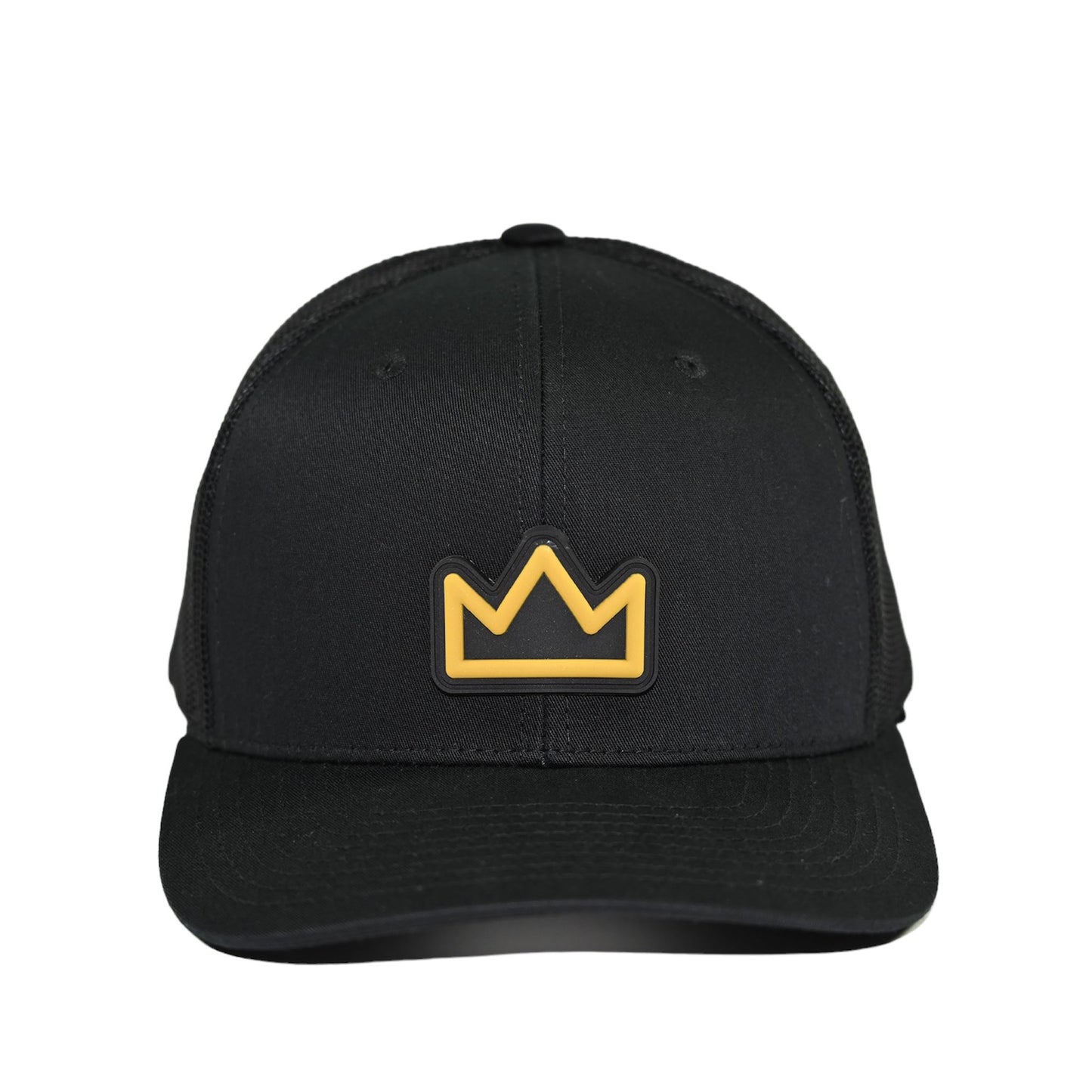 VICTOR'S CROWN - GOLD - Black Trucker Hat